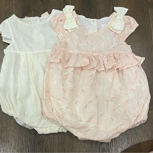 Jillian's Closet Baby/Girl's One Piece Ruffle Bodysuit Sleeveless 3-6m